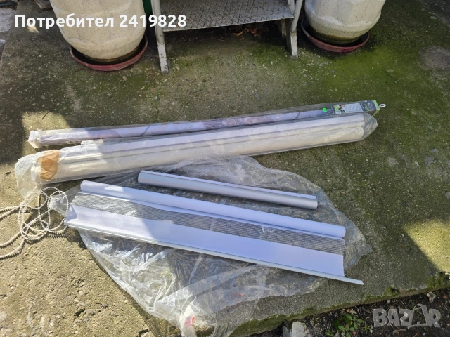 Алуминиеви и полиестерни щори 4бр.за 100лв, снимка 9 - Щори - 33331467