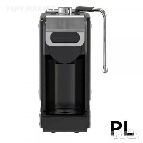 Кафемашина 8 в1 Oliver Voltz OV51171N8M, 19бара, 1450W, Черна  Описание:  Подвижен прозрачен резерво, снимка 2 - Кафемашини - 51644192