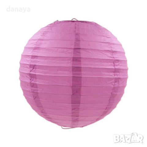 2952 Декоративна топка тип хартиен фенер за украса, 29см, снимка 12 - Декорация за дома - 38030383