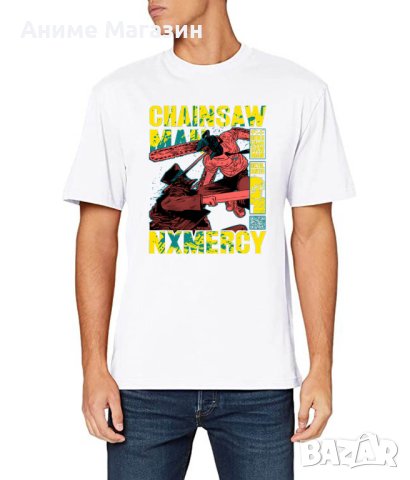 Аниме тениска Chainsaw Man, снимка 3 - Тениски - 42982784