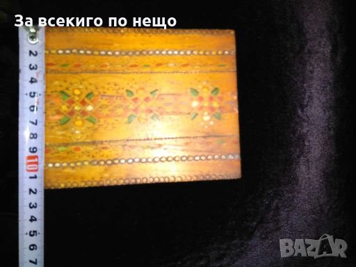 Стара, дървена, колекционерска кутия за насипни цигари., снимка 5 - Колекции - 27640001