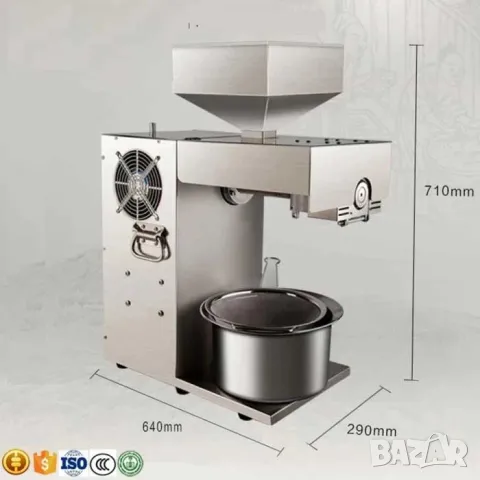 Нова професионална преса за олио 2000W, снимка 2 - Други машини и части - 47769603