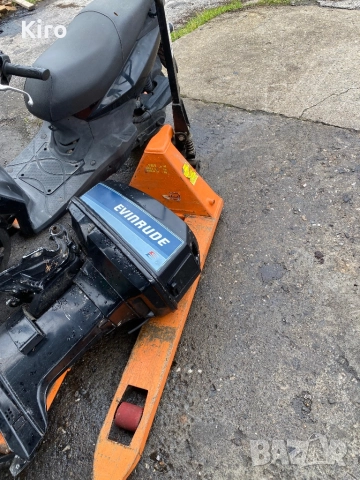 Палетна количка, снимка 2 - Други машини и части - 52788743