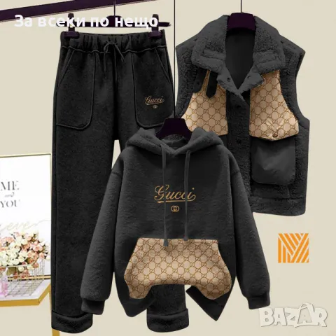 Дамски комплект Gucci - 2 налични цвята Код D1421, снимка 2 - Комплекти - 48183572