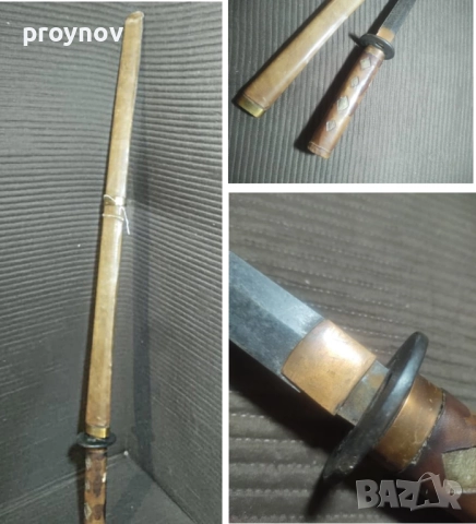 Стара Самурай ска Катана  , снимка 8 - Антикварни и старинни предмети - 52312592