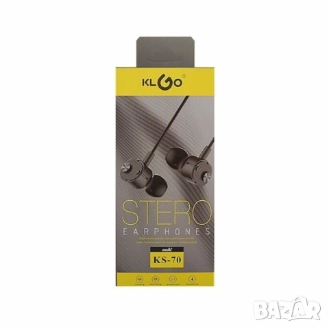 Жични стерео слушалки KLGO KS-70 EP60