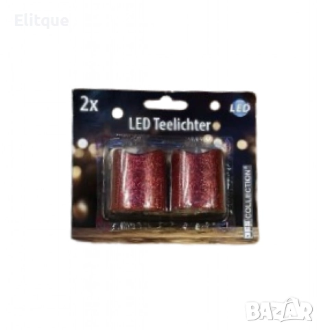 Мини LED Коледни свещи в компактен елегантен размер, снимка 2 - Други - 52820182