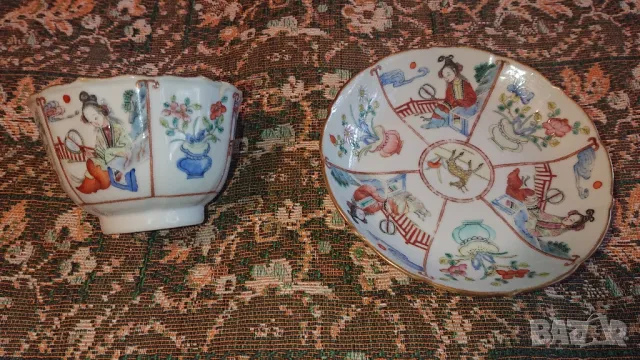 Xianfeng порцелан, снимка 7 - Антикварни и старинни предмети - 48941469