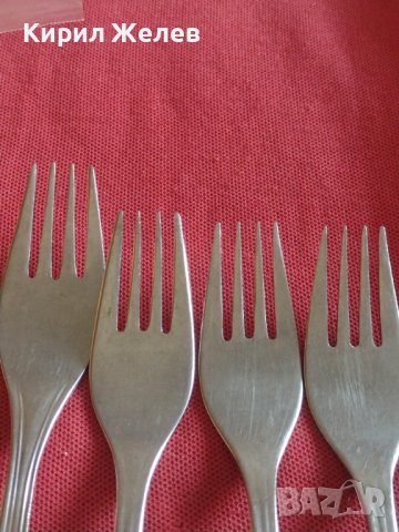 Четири стари вилици от соца с маркировка перфектно състояние за КОЛЕКЦИЯ БИТОВ КЪТ МЕХАНА 42178, снимка 2 - Други ценни предмети - 43845214