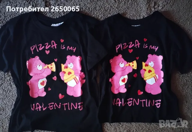 Еднакви блузки за мама и дъщеря! S/M и 140см., снимка 3 - Тениски - 49049848