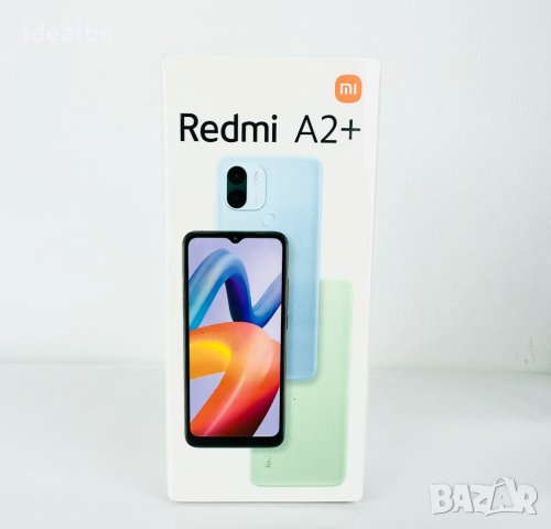 НОВ! Tелефон Xiaomi Redmi A2+ 32GB 2RAM Black 2г. Гаранция! 