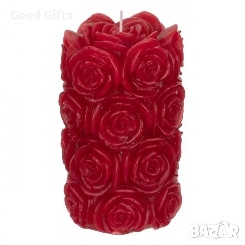 3D Свещ с рози , снимка 1 - Други - 39210670