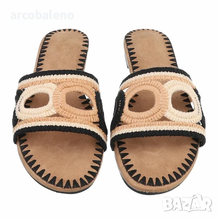 Дамски равни сандали, 4цвята , снимка 6 - Сандали - 50658385