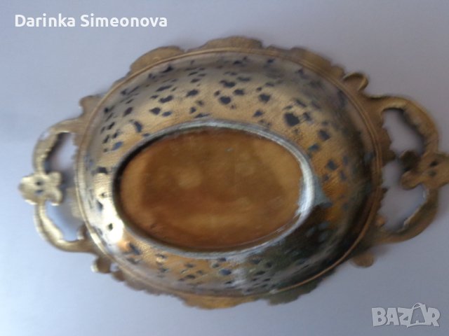 купа месинг, снимка 4 - Антикварни и старинни предмети - 44031172