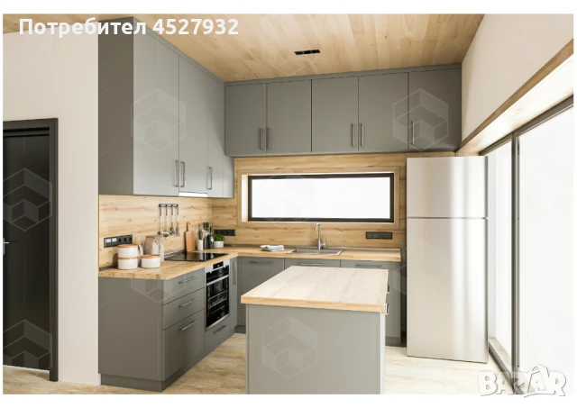 Проектиране на кухня – професионален 2D/3D проект с визуализации, снимка 2 - Други услуги - 50978914