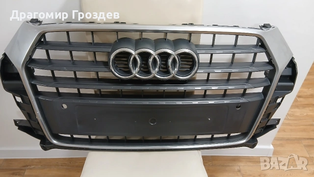 Радиаторна решетка (маска) за AUDI Q3 (8U) Facelift / Ауди Кю3 (2015-2018), снимка 2 - Части - 53168169