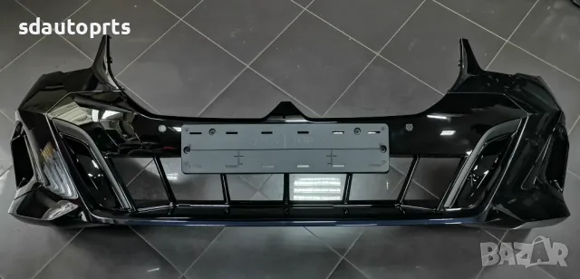 Нова Предна Броня Комплект BMW 5 i5 G60 G61 M Sport Paket Carbonschwartz