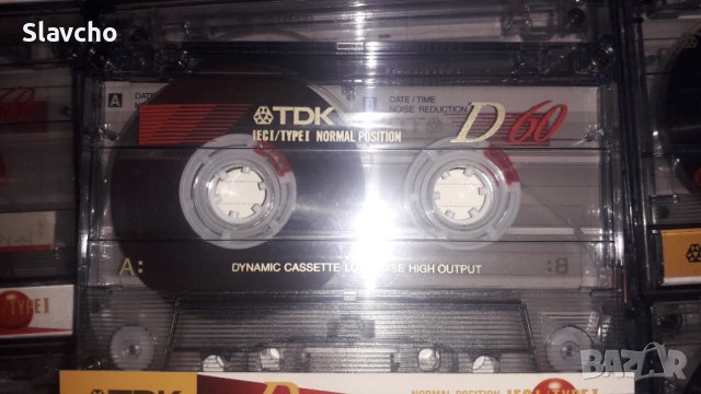 Аудио касети TDK D60/ 10 броя, снимка 2 - Аудио касети - 38975873
