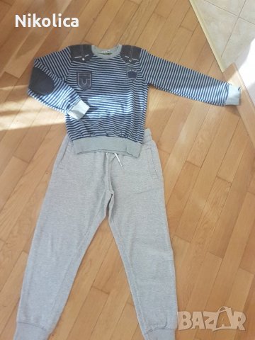 Детски спортни  долнища  Н&М,BENETTON и блуза Gold street за 10 г.момче., снимка 2 - Детски комплекти - 26541395