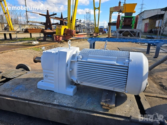 Мотор-Редуктор SEW-Eurodrive R97 DV180M4 18.5 kW, снимка 4 - Други машини и части - 51900489
