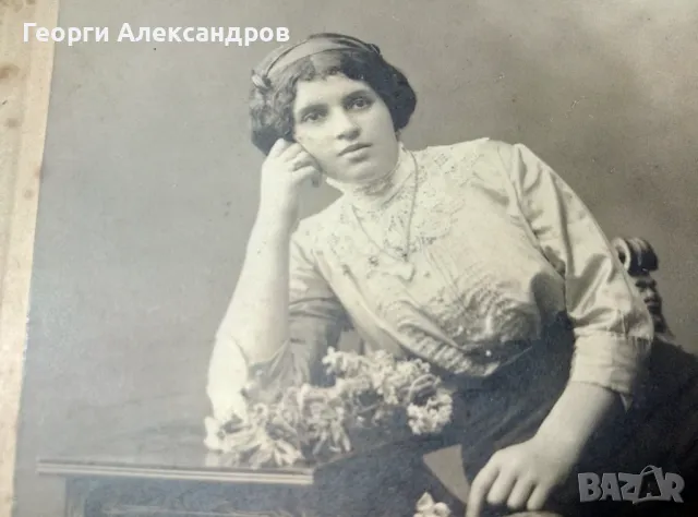 APOLLON CONSTANTINOPLE Старинна СНИМКА ТВЪРД КАРТОН от ФОТО АТЕЛИЕ АПОЛОН от ЦАРСКО ВРЕМЕ, снимка 5 - Колекции - 48681024