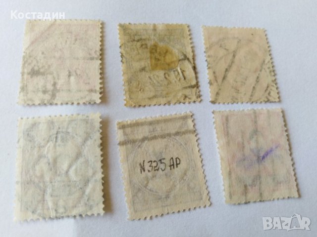 Пощенска марка 6бр-Германия райх 1923, снимка 5 - Филателия - 40007991