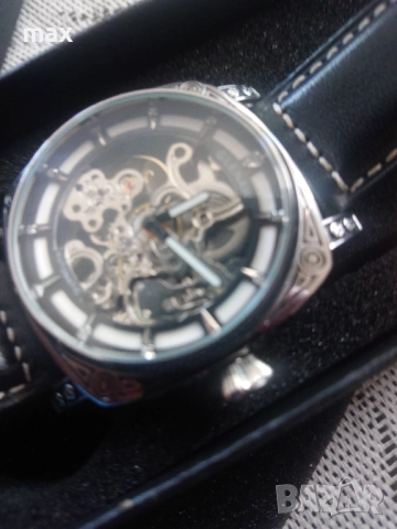 Механичен, самонавивен ,водоустойчив часовник time corridor glenaw, снимка 14 - Мъжки - 52244891