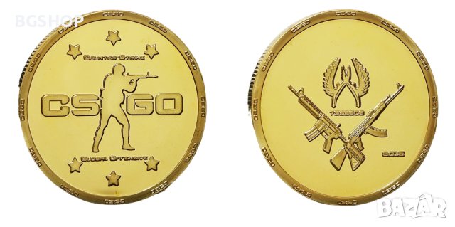 Монета Counter-Strike Global Offensive - Gold