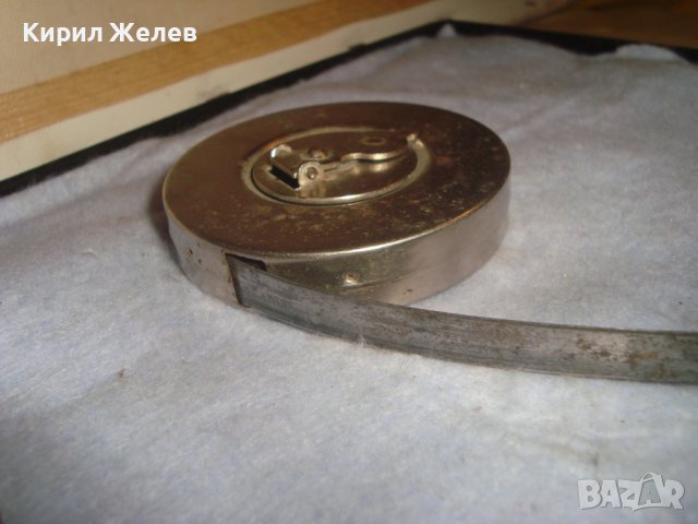 СТАРА РУСКА СССР МЕТАЛНА ПРОФЕСИОНАЛНА РУЛЕТКА за КОЛЕКЦИЯ РЯДЪК МОДЕЛ 32226, снимка 18 - Антикварни и старинни предмети - 38276598