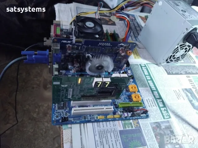 Дънна платка Gigabyte GA-P35-DS3L Socket 775 CPU+FAN+RAM, снимка 8 - Дънни платки - 49336412