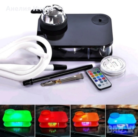 Акрилен уред с дистанционно управление LED кутия, снимка 5 - Друга електроника - 51799875