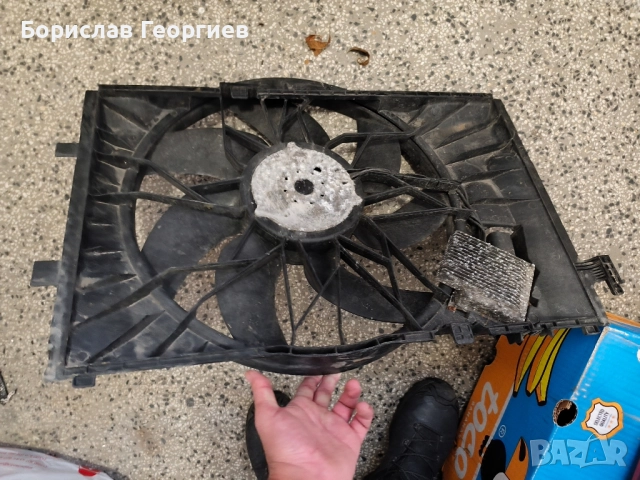 Охлаждаща Перка за мерцедес Е класа 2005 г W211 2.7 cdi компресор , снимка 5 - Части - 52440329