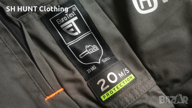 Husqvarna Overalls размер 56 / XXL полугащеризон със защита против срязване - 1485, снимка 7 - Панталони - 52471624