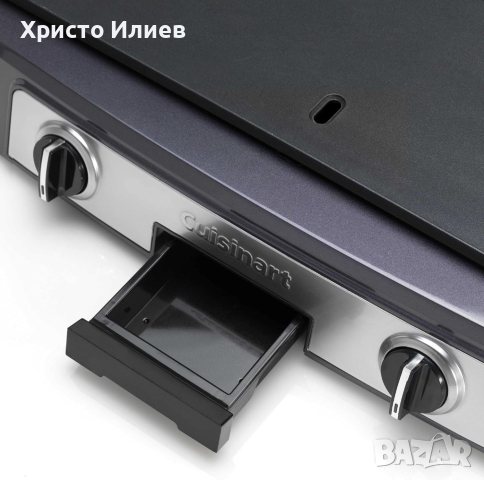 Скара Грил плоча Планча Барбекю Cuisinart Plancha Elite Grill PL60BE 2200 W, снимка 5 - Скари - 44892362
