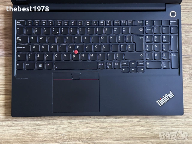 15.6 Lenovo E15`Core i7-10510U/16GB RAM/128GB SSD+500GB/FHD IPS/Бат 8ч, снимка 3 - Лаптопи за дома - 53159355