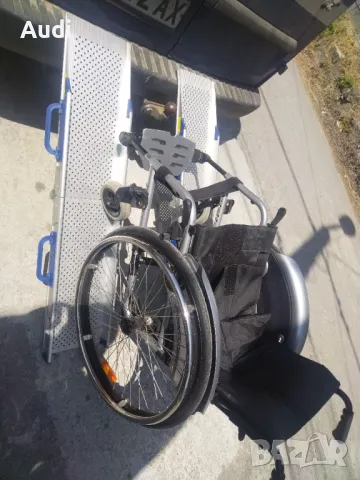 Комплект чисто нови сгъваеми рифеловани алуминиеви рампи KVISTBERGA  Товароносимост на всяка рампа 2, снимка 5 - Други - 50108162