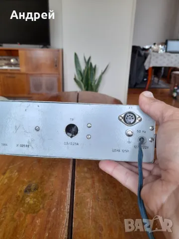 Стар Осцилограф Н 313, снимка 6 - Антикварни и старинни предмети - 47719379