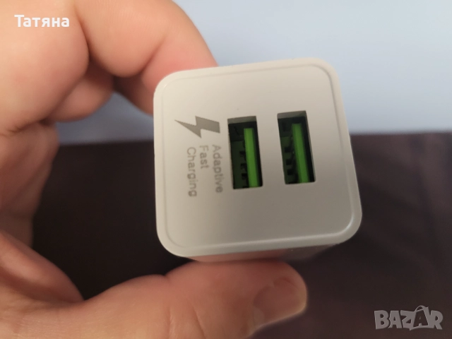 USB захранващ адаптер 18W с QC3.0 функция за бързо зареждане, снимка 2 - Оригинални зарядни - 52673539