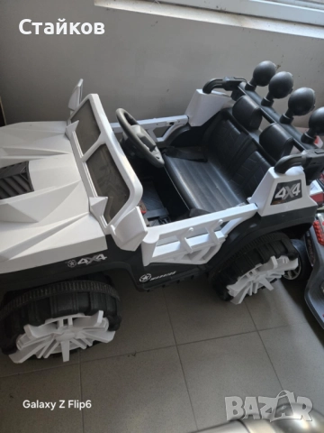 Детски акумулаторен джип 4Х4 с дистанционно -родителски контрол, снимка 2 - Детски велосипеди, триколки и коли - 51655393