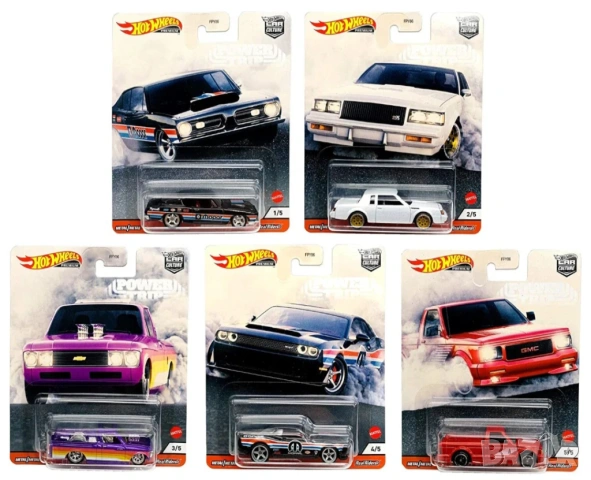 Hot Wheels Power Trip Set of 5 Premium Car Culture Пълен сет oт 5 колички