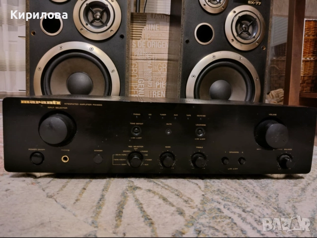 Усилвател  MARANTZ PM4000, снимка 3 - Ресийвъри, усилватели, смесителни пултове - 51633836