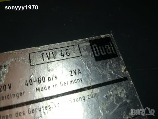 DUAL TVV46-MADE IN GERMANY-ВНОС SWISS 1508221716, снимка 18 - Ресийвъри, усилватели, смесителни пултове - 37701500
