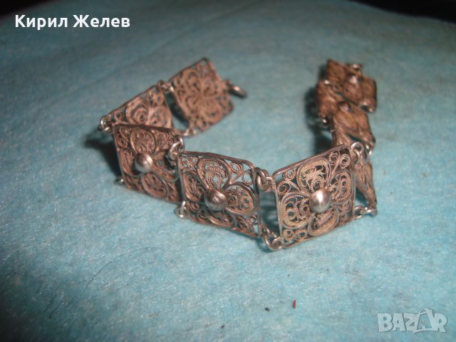 19 ВЕК ФИЛИГРАННА СРЕБЪРНА с ГРАНУЛАЦИЯ ФЛОРАЛНА ГРИВНА ЮВЕЛИРЕН УНИКАТ СРЕБРО 950 МАЙСТОРСКА 24483, снимка 6 - Антикварни и старинни предмети - 34883955