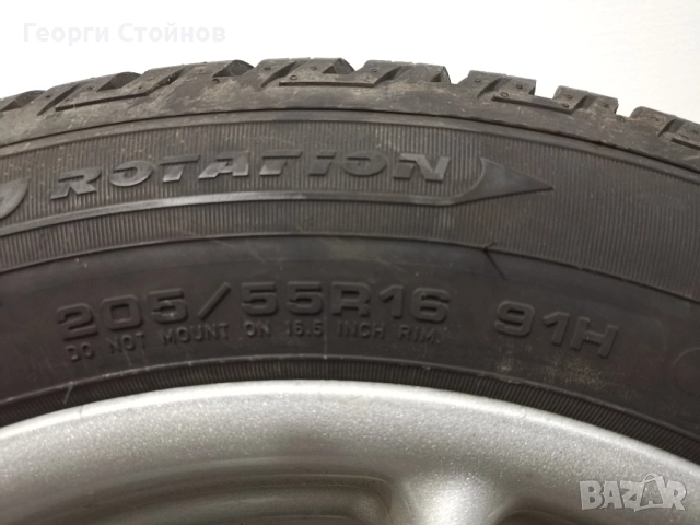 Зимни гуми FULDA CRISTALL CONTROL HP2 205 55 16 DOT 3724 с джанти Irmscher 16"5х110 OPEL, снимка 10 - Гуми и джанти - 52029997