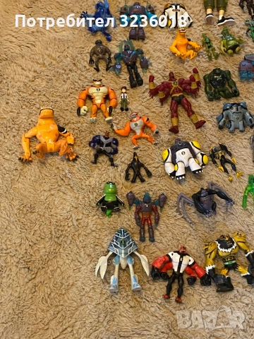Продавам рядки фигурки на Бен 10, снимка 3 - Фигурки - 53202415