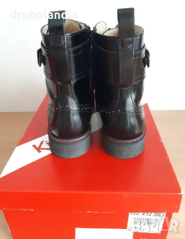 Боти KicKers Oxrock черни - 38 номер, снимка 6 - Дамски боти - 49506204