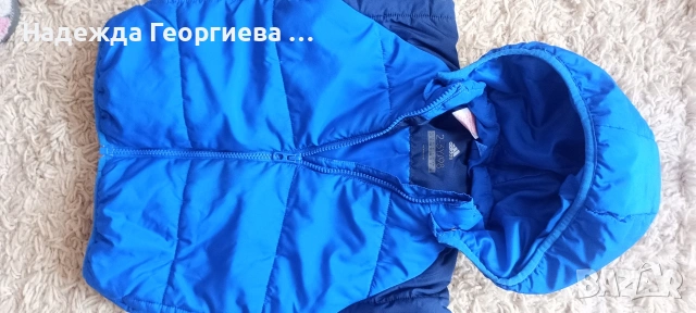 Зимно яке на Adidas за момче на 2 - 3 години, снимка 3 - Детски якета и елеци - 53105883