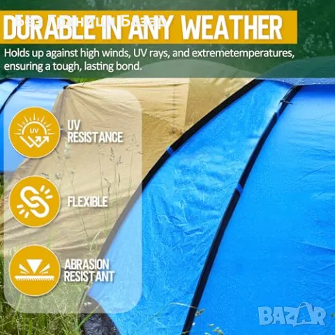 Ново Лепило за палатки 60мл – водоустойчив гъвкав уплътнител за ремонт, снимка 5 - Други стоки за дома - 50294806