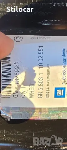 Джанти Opel Astra J 2011г 5х115 16ки, снимка 5 - Гуми и джанти - 50161942