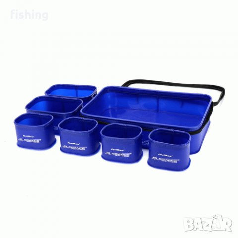 ForMax Elegance EVA ЧАНТА за Захранка и стръв 6 бр. КОМПЛЕКТ (39x26.5x8.5cm), снимка 2 - Екипировка - 34822242